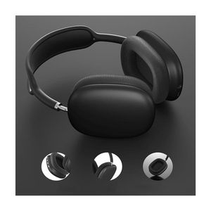 Audífonos P9 Bluetooth 5.0, 16 horas de reproducción continua, micrófono integrado, negro