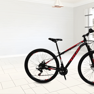 Bicicleta deportiva Palmeira Max, Aro 29", pedales de aluminio, rojo
