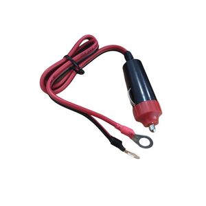 Cable adaptador para cigarrera inversor de corriente de auto, 12V, 10A, rojo