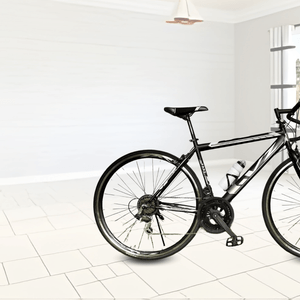 Bicicleta palmeira racer, aro 27", aerodinámico y ligero, negro