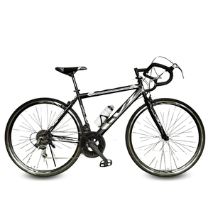 Bicicleta palmeira racer, aro 27", aerodinámico y ligero, negro