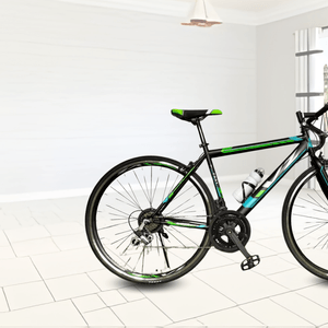 Bicicleta palmeira racer, aro 27", aerodinámico y ligero, verde