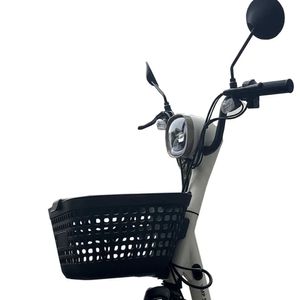Bicimoto eléctrica GreenLine Vmp S1 PRO, 350w, 48v-12Ah, velocidad 25 km/h, crema