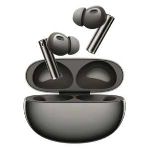 Audífonos bluetooth True Wireless Realme Buds Air 6 Pro cancelación del ruido, resistente IP55, duración máx. 40 horas con estuche de carga, negro