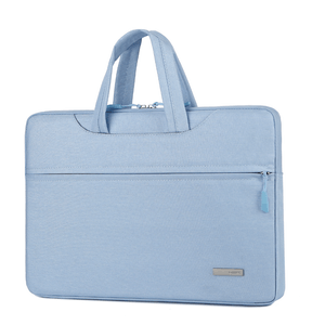 Funda para laptop 15.6", oxford impermeable, interior afelpado, con agarradera, azul