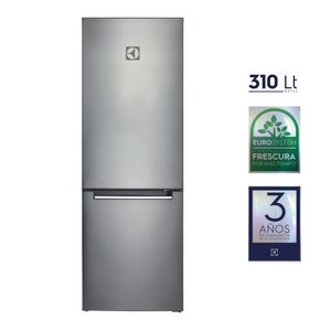 Refrigerador Frost Bottom Freezer Electrolux  310 Litros Silver - ERT32G2KSQS