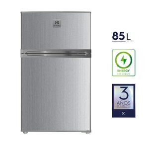 Frigobar Electrolux Two Doors ERTM87G2HQS 85 litros, Frost, plateado