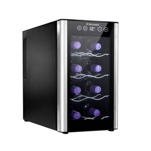 Vinera Termoeléctrica One Door Electrolux  8 Botellas Negro - ERW082XAMB