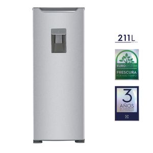 Refrigeradora Electrolux One Door Frost ERDM26F2HPS 211 litros, plateado