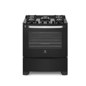 Cocina Electrolux Freestanding 76GS gas, 5 quemadores, triple llama, 76 cm B