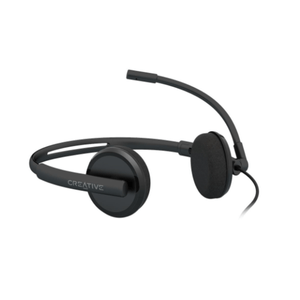 Audífono con micrófono creative HS-220, USB-A, 30mm, cancelación de ruido, negro - 51EF1070AA001