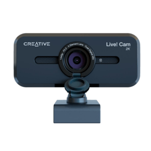 Cámara creative Live! Cam Sync V3, 2K QHD, 1440p zoom 4X, micrófono dual y conexión usb-c, negro