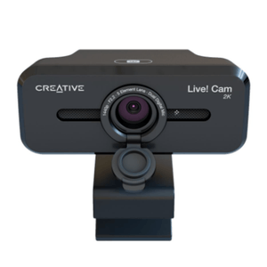 Cámara creative Live! Cam Sync V3, 2K QHD, 1440p zoom 4X, micrófono dual y conexión usb-c, negro