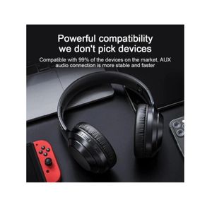 Audífonos bluetooth on ear Lenovo TH30 almohadillas acolchadas, máx. 5 horas, control música y llamadas, negro