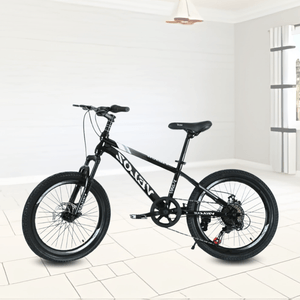 Bicicleta palmeira middle, aro 20", resistente, segura, masa con rodaje y eje central sellado, negro
