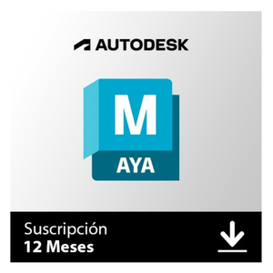 Licencia Digital Autodesk Maya Edu 2025  - Duración 1 año - 3 Dispositivos