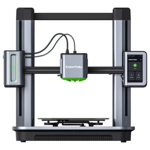 Impresora 3D AnkerMake M5, PEI flexible, extrusor directo, gris