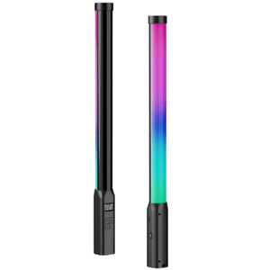 Barra led ulanxi vl119 RGB 50cm, 360 colores, 20 efectos, batería recargable, montaje universal