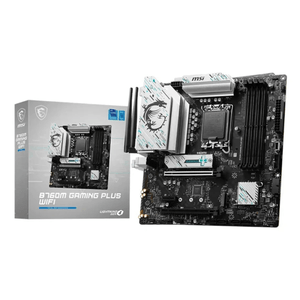Placa madre MSI B760M gaming Plus Wi-Fi, 128 GB, LGA 1700, Intel B760, DDR5, 6800+ MHz (OC)