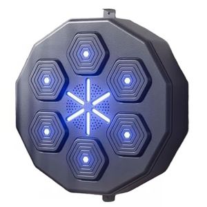 Tablero de box inteligente, entrenamiento interactivo de precisión, cardio en casa, negro