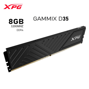 Memoria RAM XPG 8GB, 3200MHZ, D35, gammix, negro