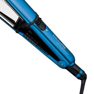 Plancha babylisspro optima 3300 cobalt 1 1/2″, temperatura de 465°F, nano titanium, combate el frizz
