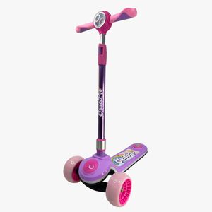 Scooter elite OXIE PRO, frenos trasero, ruedas luces LED, morado