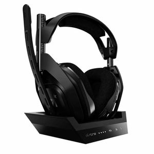 Audífono gamer Astro A50 X, micrófono integrado, Wireless + base, negro