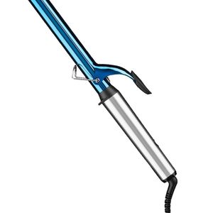 Rizador de Nano Titanium, estilizador profesional, temperatura ajustable, 430°F, diseño ultraligero, celeste