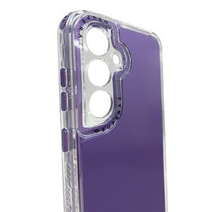 Case para Samsung Galaxy S24 FE protección 360, lila