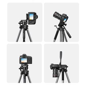 Tripode para cámara y celular, soporte profesional, Ugreen, soporta 5 kg, negro