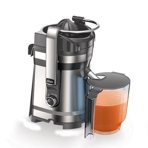 Extractor de jugo 3 en 1, OSTER FPSTJE318C, 1000w, 1.25 litros, plateado