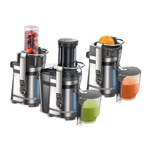 Extractor de jugo 3 en 1, OSTER FPSTJE318C, 1000w, 1.25 litros, plateado