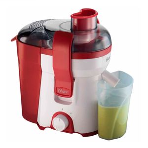 Extractor de jugo OSTER FPSTJE316R, 400w, estable, 1 litro, rojo