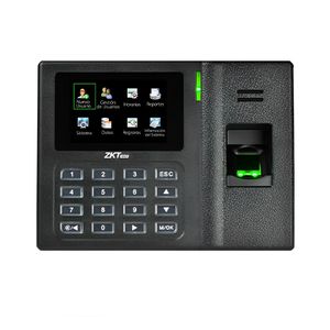 Control de asistencia biométrico ZKTeco LX14, pantalla 2.8", conexión USB, registro de 50,000 eventos