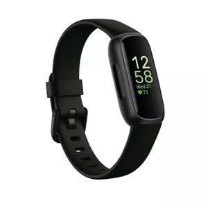 Smartwatch Fitbit Inspire 3 Black, monitoreo de salud, pantalla AMOLED, 10 días de batería