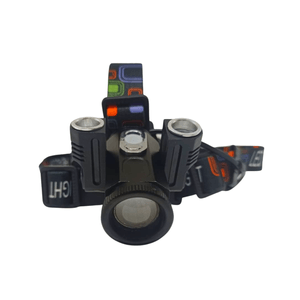 Linterna frontal Glare Headlight, recargable, potente, negro