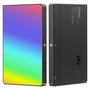 Luz continua Ulanzi LT003 LED 360°, 2500K-9000K, CRI 95+, batería 8000mAh, efectos RGB