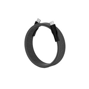 Cable USB C 60w de carga rápida, transferencia de datos, eficiencia, sin enredos