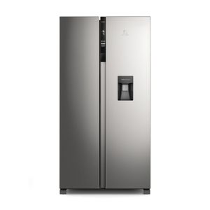 Refrigerador Electrolux ERSA53V2HDS Side by Side 514 litros con tecnología inverter, turbo freezer, ice twister