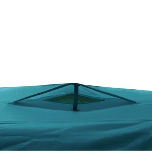 Carpa 3 estaciones, 8-10 personas, instalación semi automática, azul