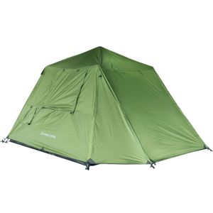 Carpa 3 estaciones, 3-4 personas, cubre techo poliéster, verde