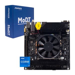 Placa madre Advance MoDT ITX con Procesador (incorporado) Intel Core i7-13620H, Wi-Fi HDMIx2/DP/VGA