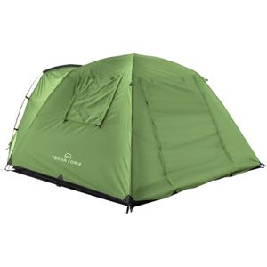 Carpa 3 estaciones, 4 personas, malla B3, storm guard 3k, verde