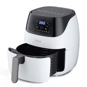 Freidora de aire digital, 4.5 litros, WHITELINE DH-202B, 1500W, blanco