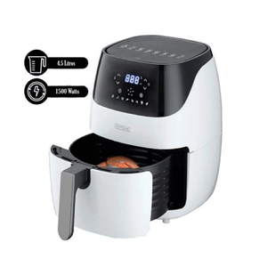 Freidora de aire digital, 4.5 litros, WHITELINE DH-202B, 1500W, blanco