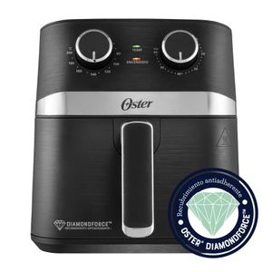 Freidora de aire Oster Diamondforce CKSTAF401MDF 1260w, 4 litros, panel manual, negro