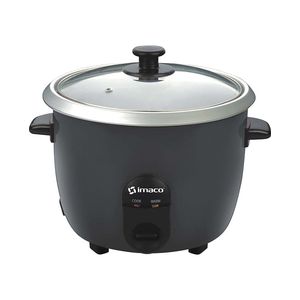 Olla arrocera Imaco RC15N 500w, capacidad 1.5 litros, negro