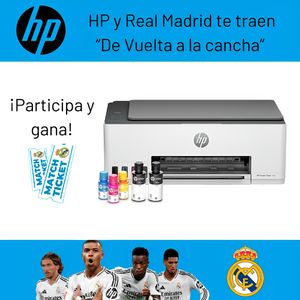 Impresora Multifuncional HP Smart Tank 580 color, Wi-Fi, bluetooth, Smart App, blanco