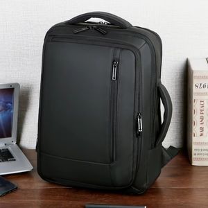 Mochila de viaje ligero, para cabina, conector USB,  multi compartimiento, negro